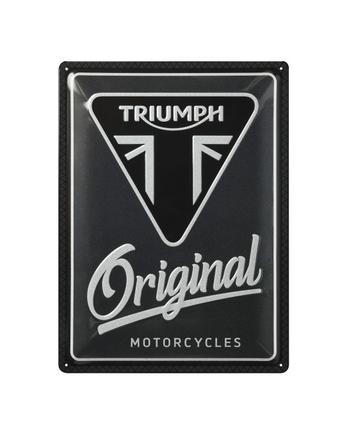 Triumph Original Tin Sign