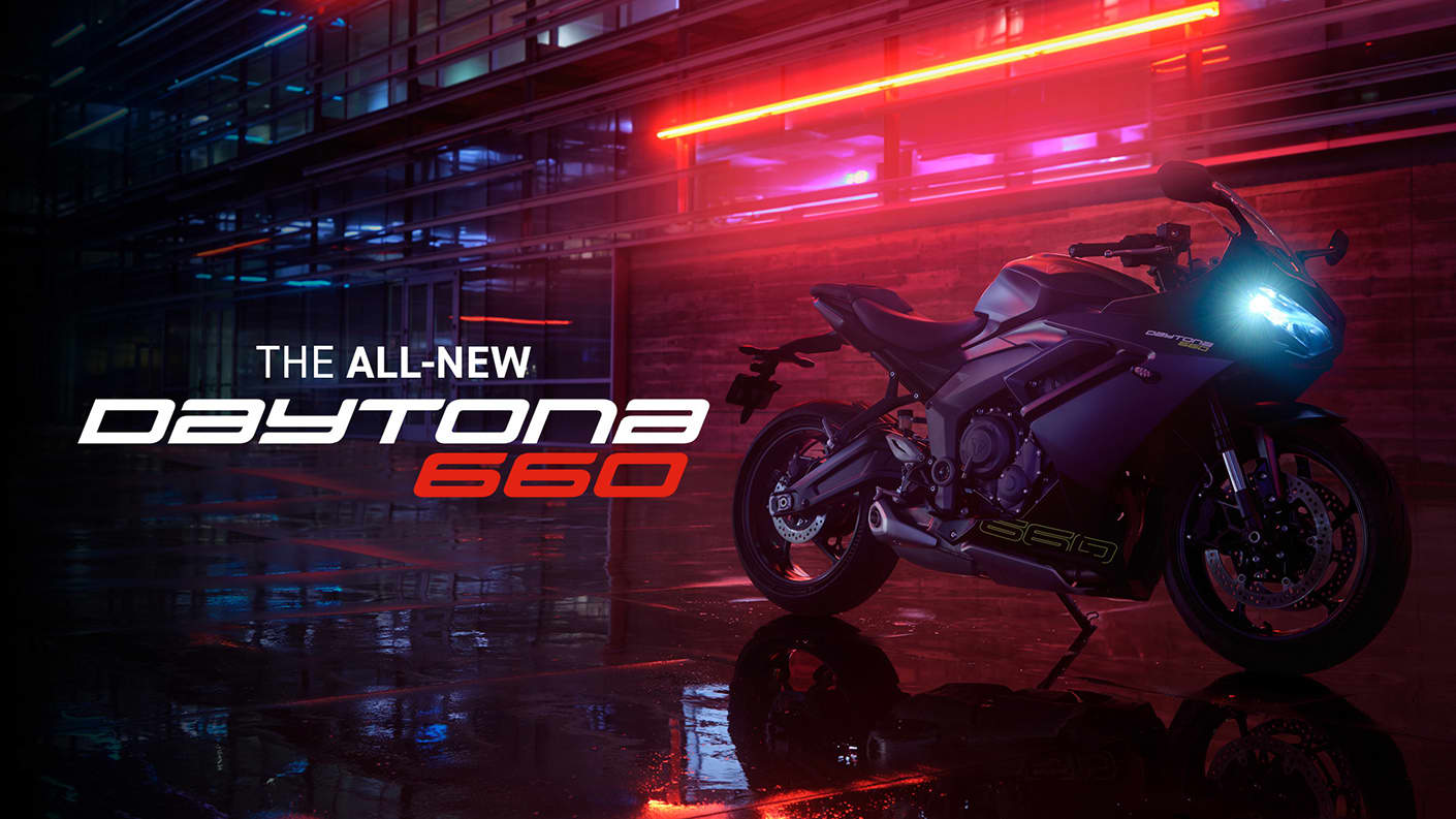 Triumph  all new Daytona 660 