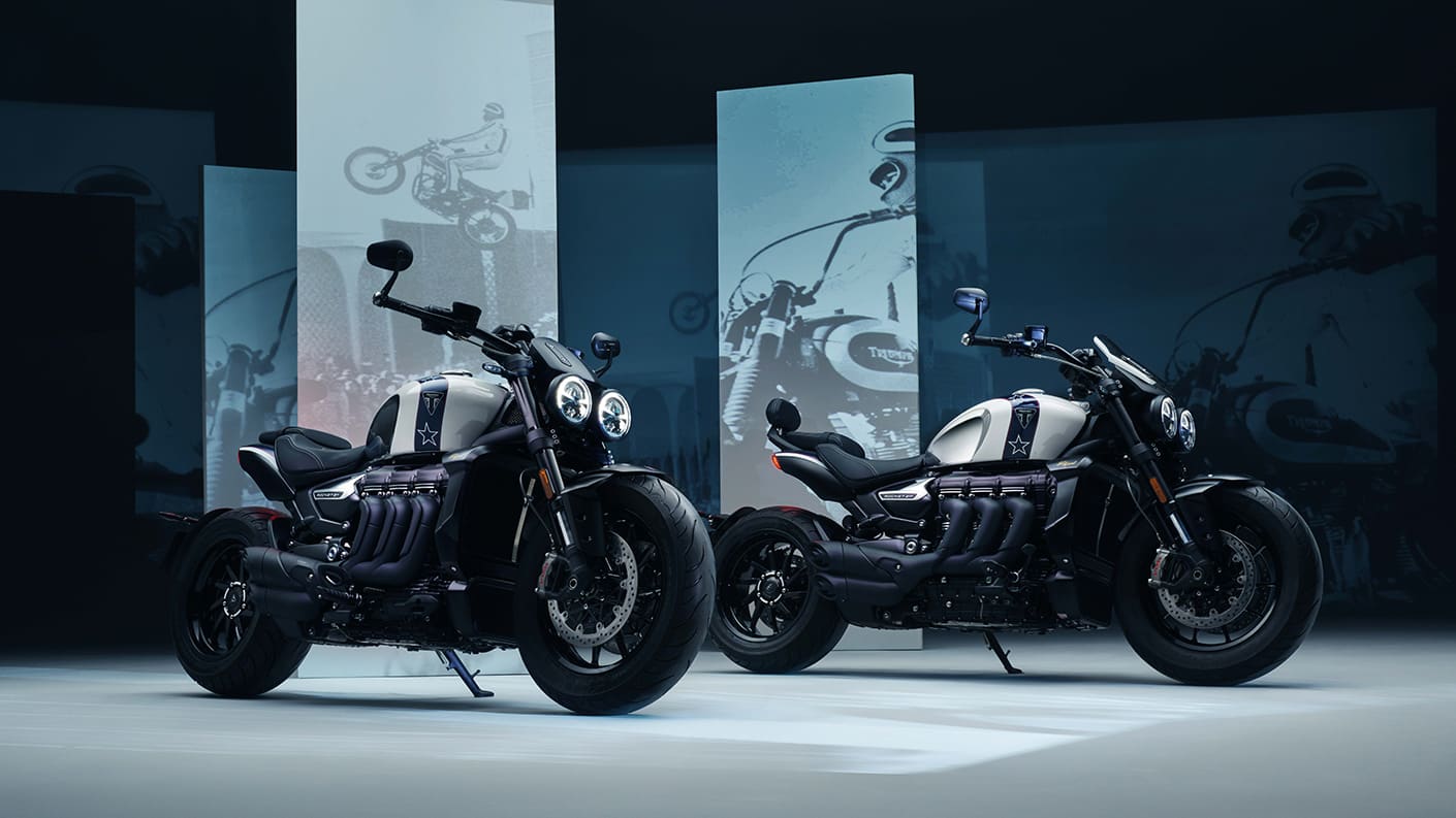 Triumph Rocket 3 Evel Knievel Editions