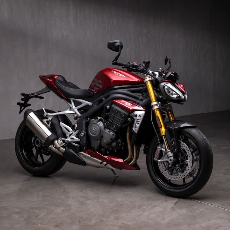 Triumph Street Triple 765  Studio shot