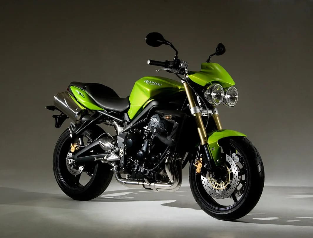 Triumph's Iconic 2007 Green Street Triple