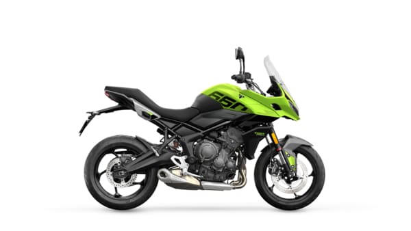 Triumph Tiger Sport 660 in Roulette Green right hand side