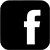 Facebook Icon Black