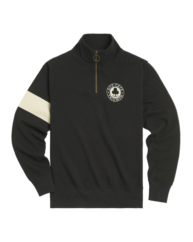 Ace Cafe Quarter Zip Racer Sweat