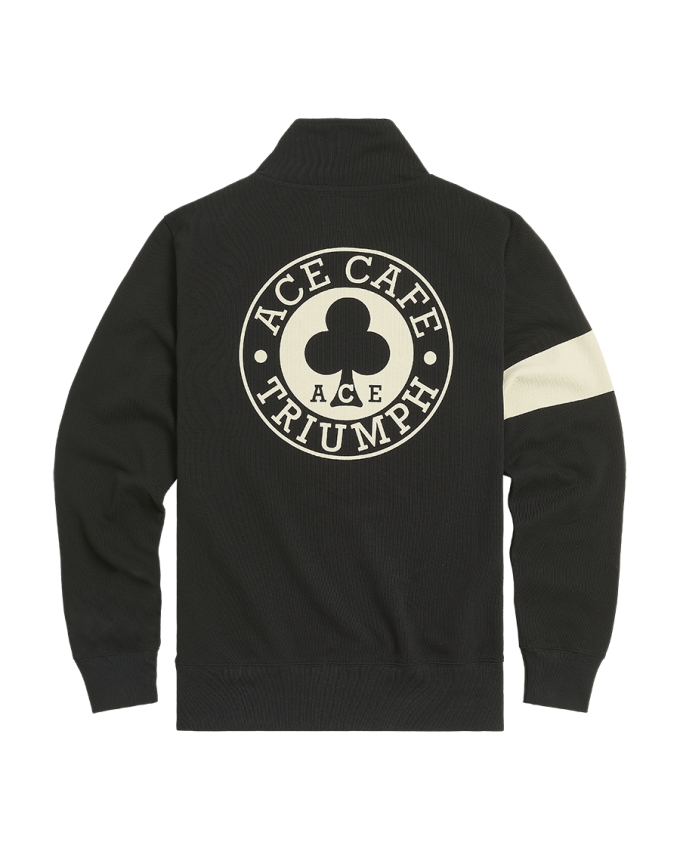 Ace Cafe Quarter Zip Racer Sweat