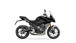 CGI of the Triumph Tiger Sport 660 in Jet black and Graphite